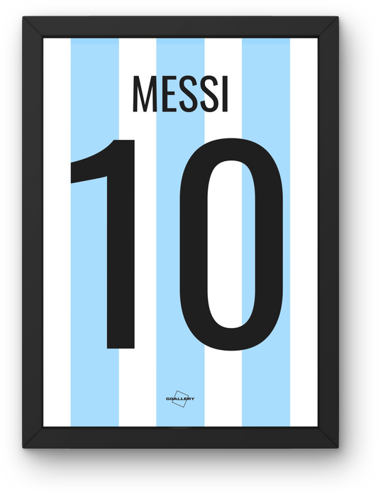 Lionel Messi Shirt Print